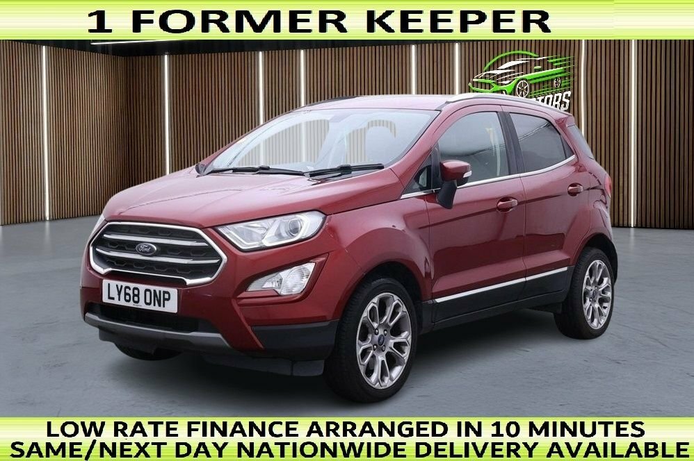 Ford Ecosport 1L Titanium Red