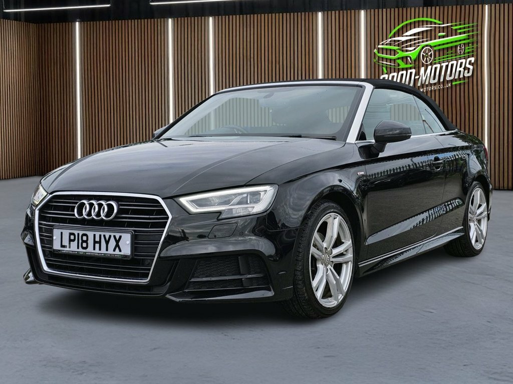 Audi A3 Cabriolet 1.5L S Line Black #3