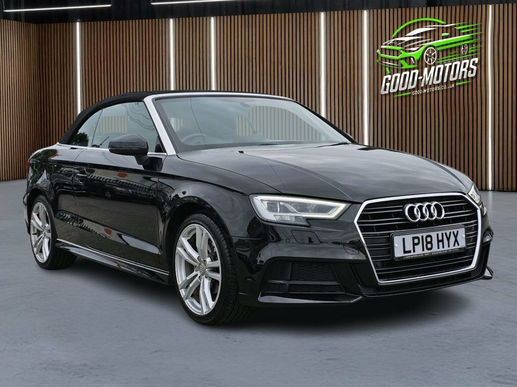 Audi A3 Cabriolet 1.5L S Line Black #6