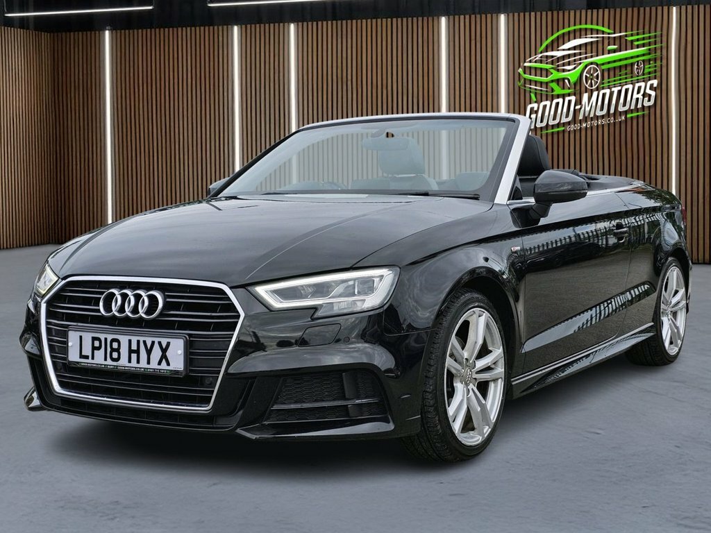 Audi A3 Cabriolet 1.5L S Line Black #2