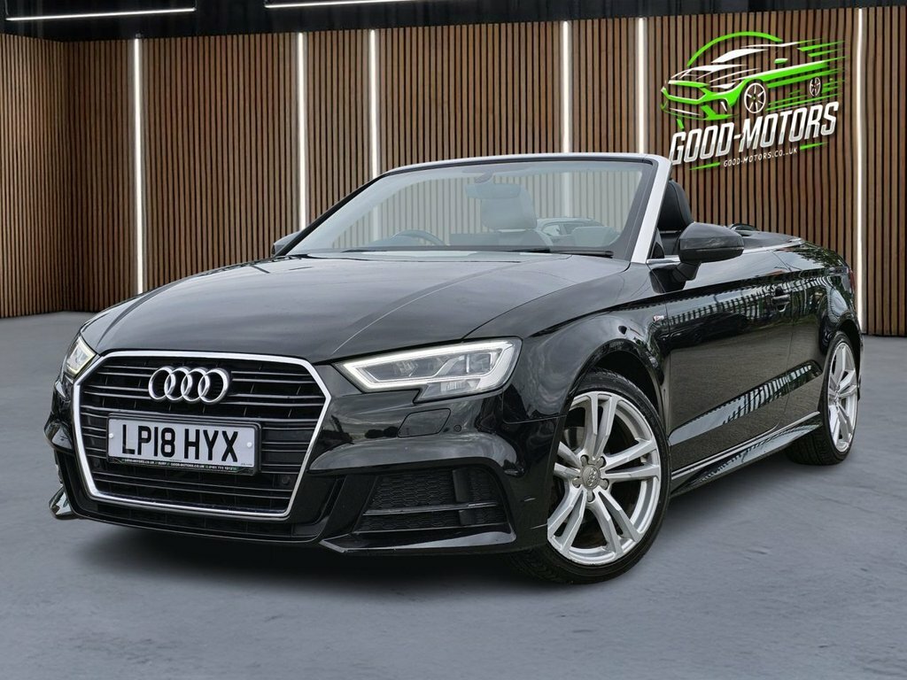 Audi A3 Cabriolet 1.5L S Line Black