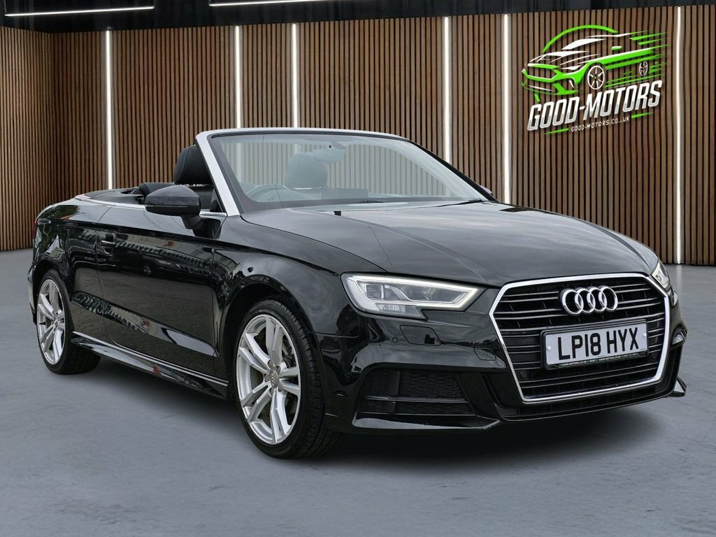 Audi A3 Cabriolet 1.5L S Line Black #5