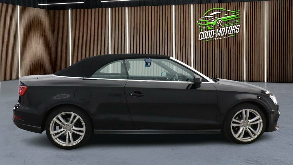 Audi A3 Cabriolet 1.5L S Line Black #3