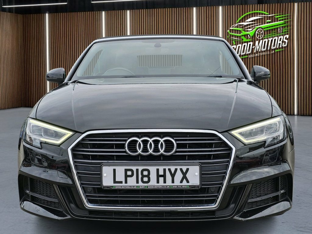 Audi A3 Cabriolet 1.5L S Line Black #4