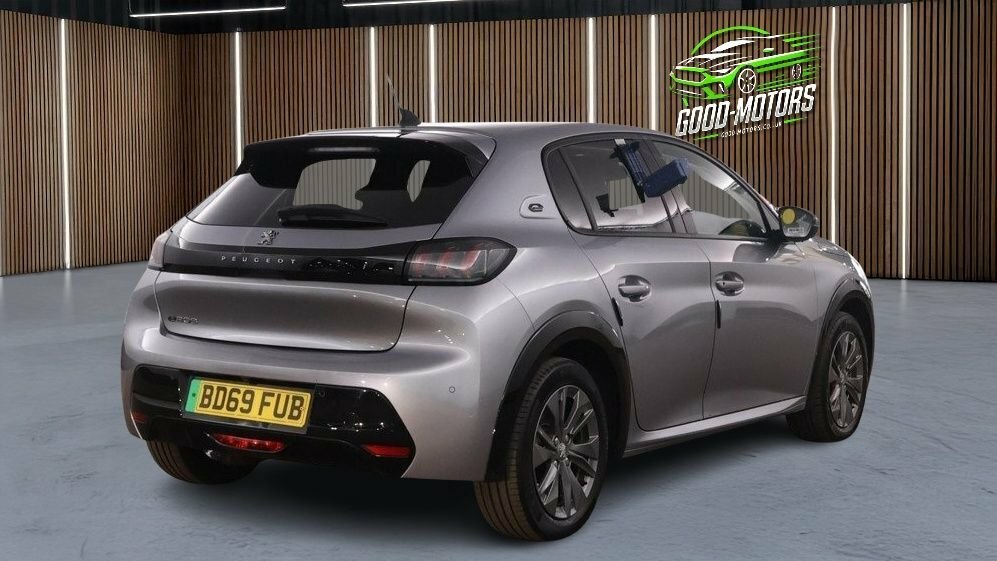 Peugeot e-208 Hatchback Grey #3