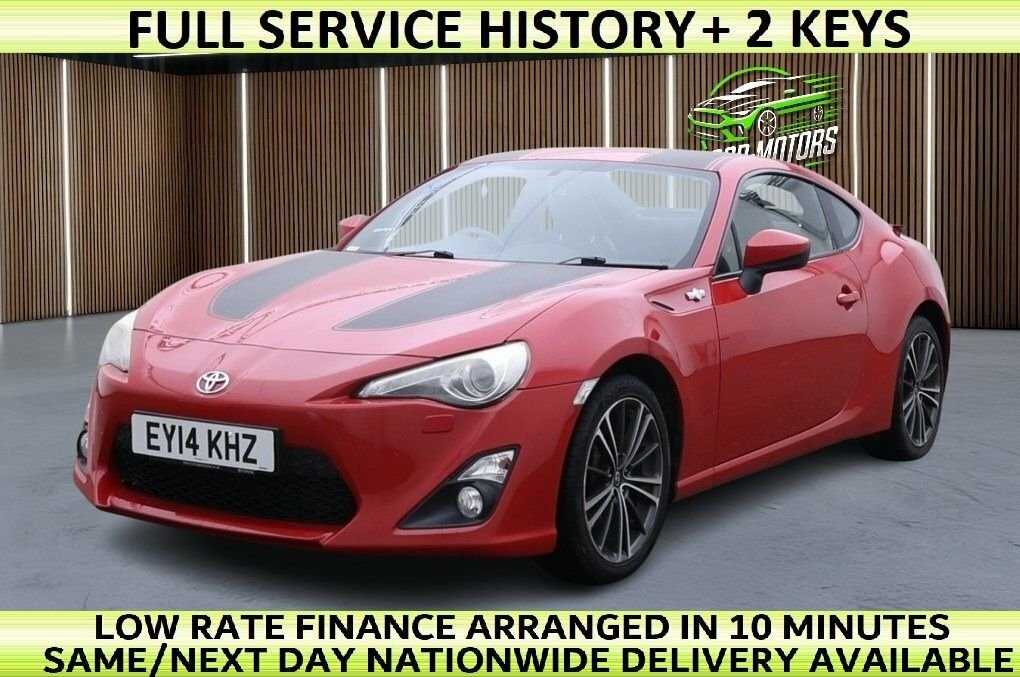 Toyota GT86 D-4s Red