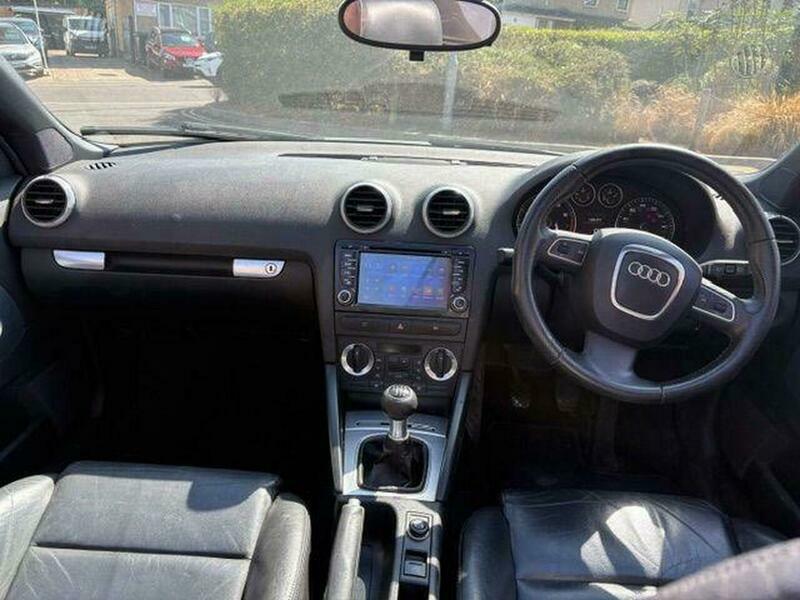 Audi A3 Cabriolet 1.8L S Line White #11
