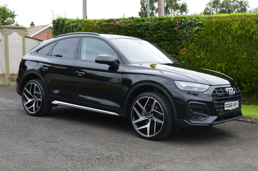Audi Q5 40 Sport Sportback S Tronic Quattro Euro 6 Black