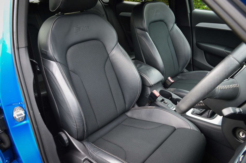 Audi Q3 2.0 Tdi S Line Blue #12