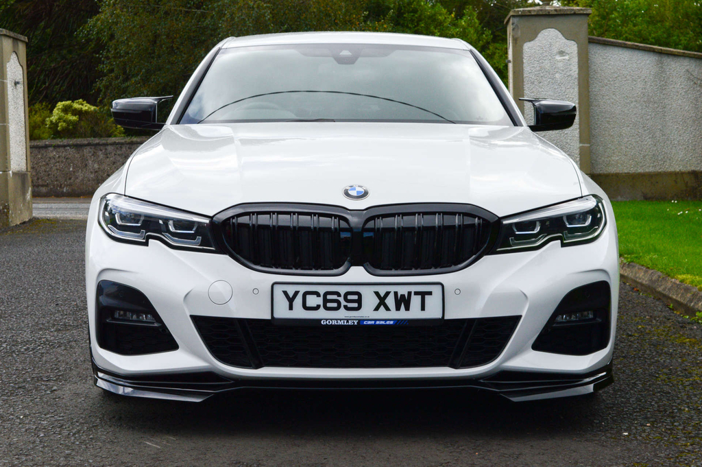 BMW 3 Series M Sport Saloon Euro 6 Ss White #2