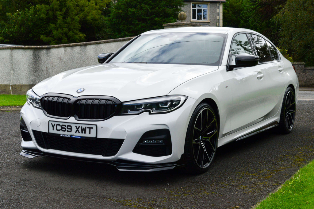 BMW 3 Series M Sport Saloon Euro 6 Ss White #3