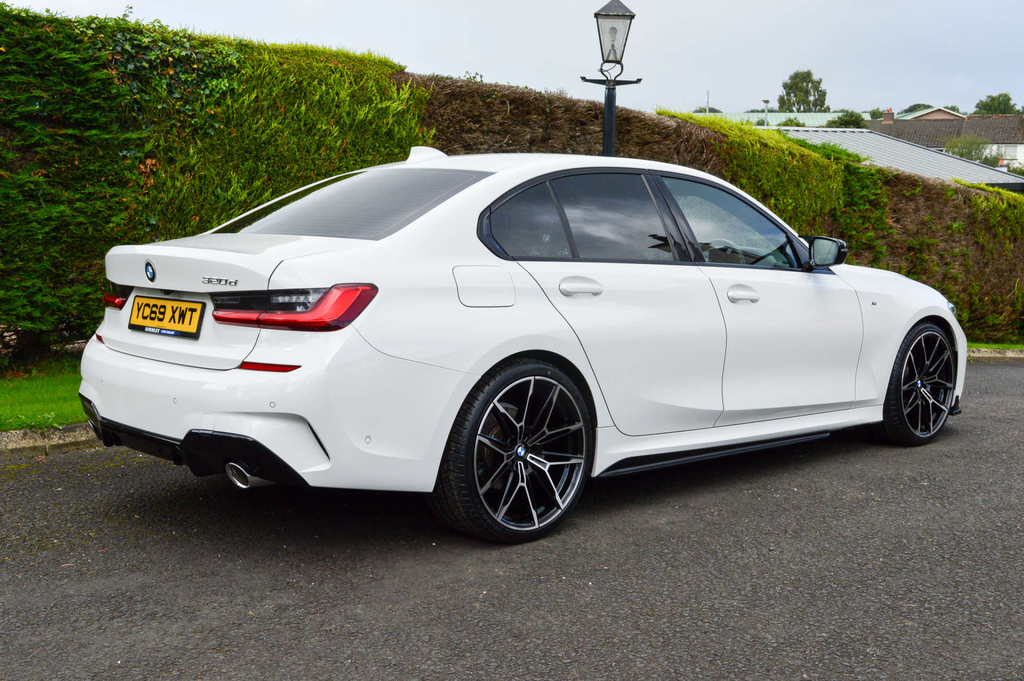 BMW 3 Series M Sport Saloon Euro 6 Ss White #5