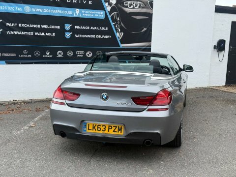 BMW 6 Series Convertible White #31