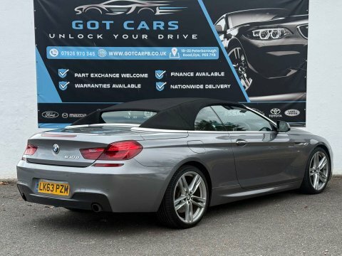 BMW 6 Series Convertible White #43