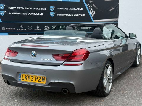 BMW 6 Series Convertible White #28
