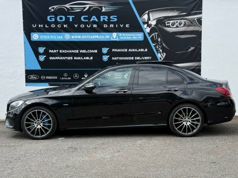 Mercedes-Benz C Class 2.0 C350e 6.4Kwh Black #4