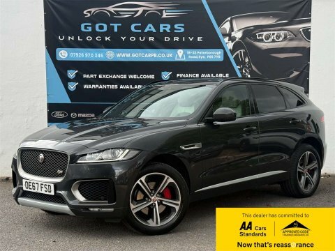Jaguar F-Pace 2.0 D180 R-sport Awd Euro 6 Ss 2017 Grey #1