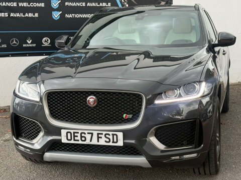 Jaguar F-Pace 2.0 D180 R-sport Awd Euro 6 Ss 2017 Grey #7