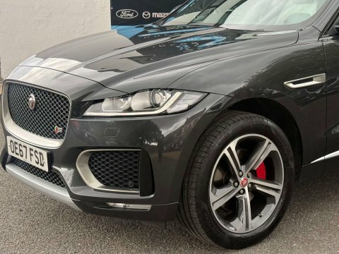 Jaguar F-Pace 2.0 D180 R-sport Awd Euro 6 Ss 2017 Grey #9
