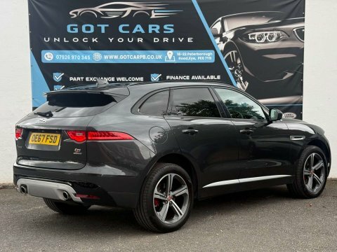 Jaguar F-Pace 2.0 D180 R-sport Awd Euro 6 Ss 2017 Grey #2
