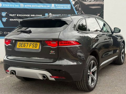 Jaguar F-Pace 2.0 D180 R-sport Awd Euro 6 Ss 2017 Grey #27