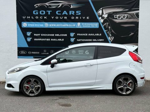 Ford Fiesta 1.6T Ecoboost St-3 White #4