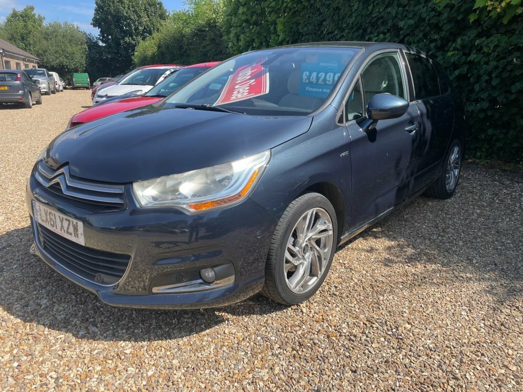 Citroen C4 1.6 Hdi 16V Exclusive Hatchback Blue #2
