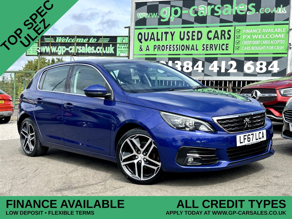 Peugeot 308 1.2 Puretech Allure Euro 6 Ss Blue