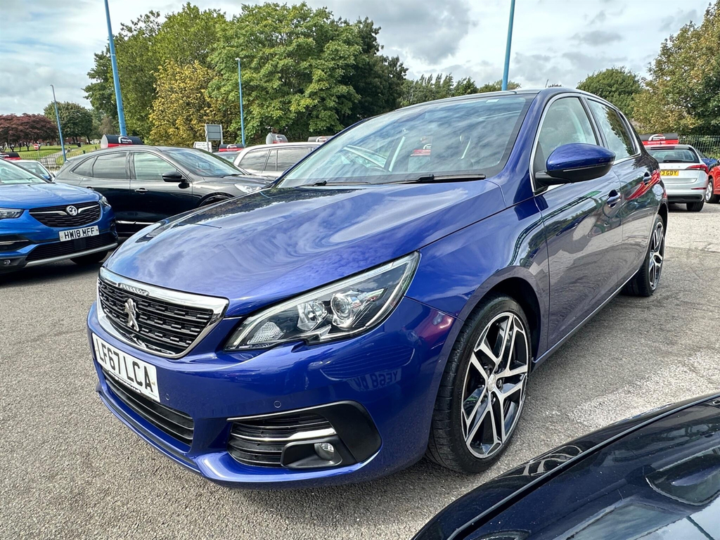 Peugeot 308 1.2 Puretech Allure Euro 6 Ss Blue #3