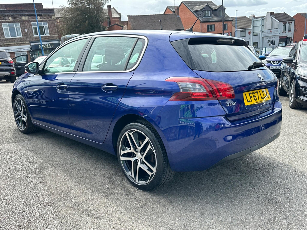 Peugeot 308 1.2 Puretech Allure Euro 6 Ss Blue #5