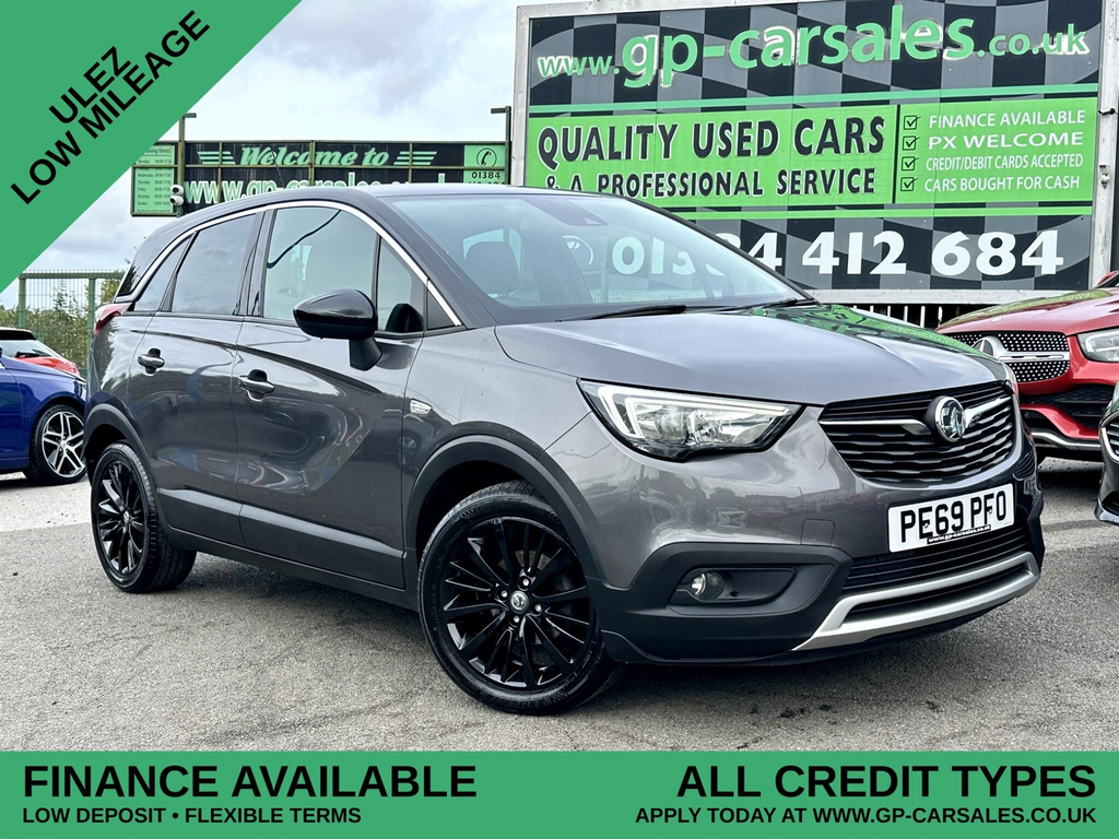 Vauxhall Crossland X 1.2 Elite Euro 6 Grey