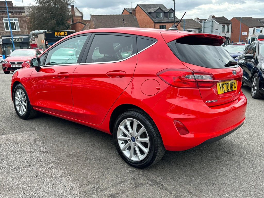 Ford Fiesta 1.0T Ecoboost Mhev Titanium Euro 6 Ss Red #5