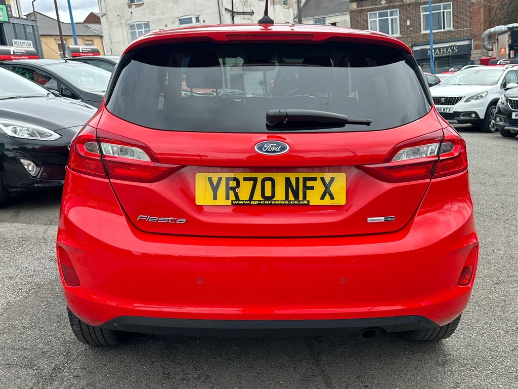 Ford Fiesta 1.0T Ecoboost Mhev Titanium Euro 6 Ss Red #6