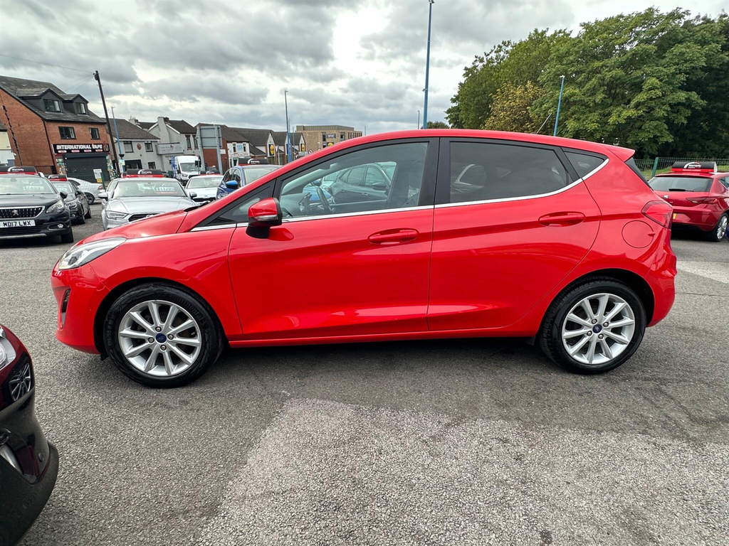 Ford Fiesta 1.0T Ecoboost Mhev Titanium Euro 6 Ss Red #4