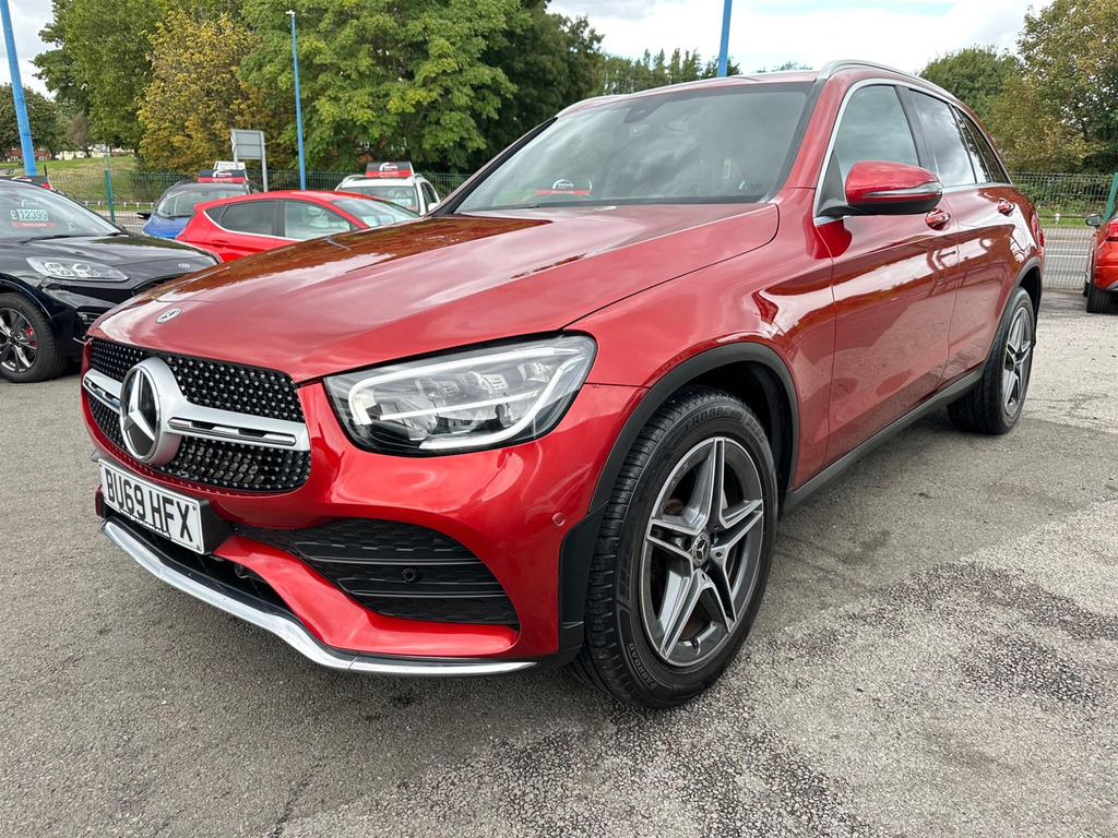 Mercedes-Benz GLC Class 2.0 Amg Line G-tronic 4Matic Euro 6 Ss Red #3