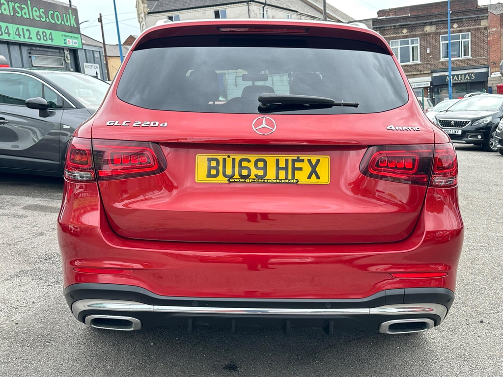 Mercedes-Benz GLC Class 2.0 Amg Line G-tronic 4Matic Euro 6 Ss Red #6