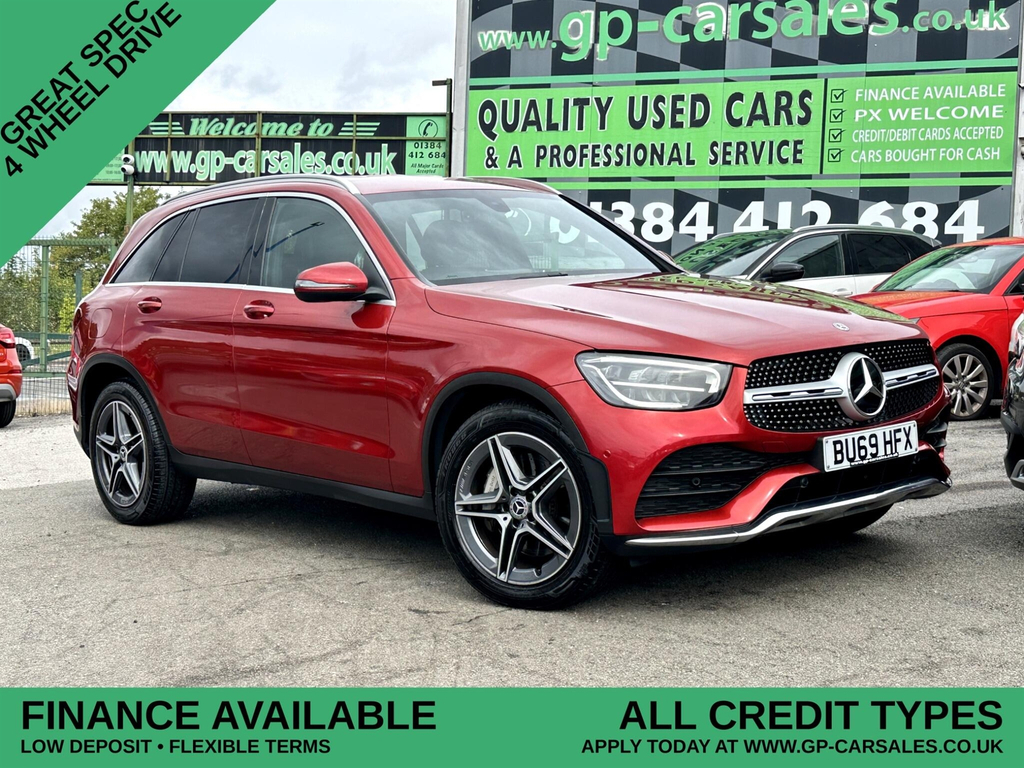 Mercedes-Benz GLC Class 2.0 Amg Line G-tronic 4Matic Euro 6 Ss Red