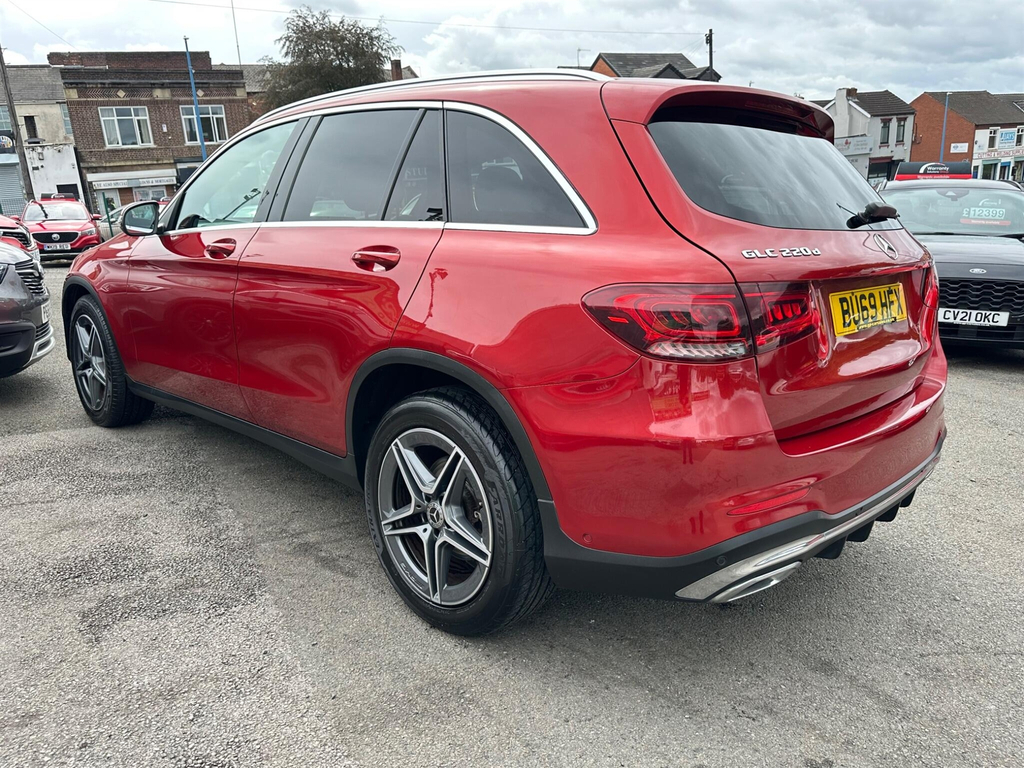 Mercedes-Benz GLC Class 2.0 Amg Line G-tronic 4Matic Euro 6 Ss Red #5
