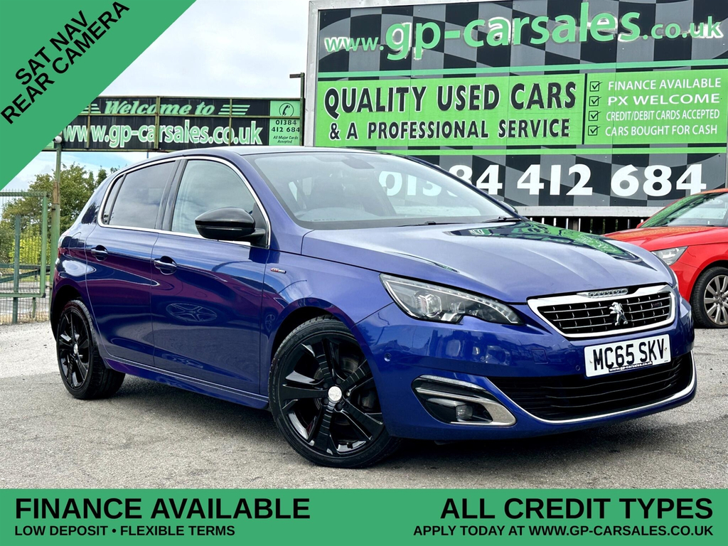 Peugeot 308 1.6 Bluehdi Gt Line Euro 6 Ss Blue