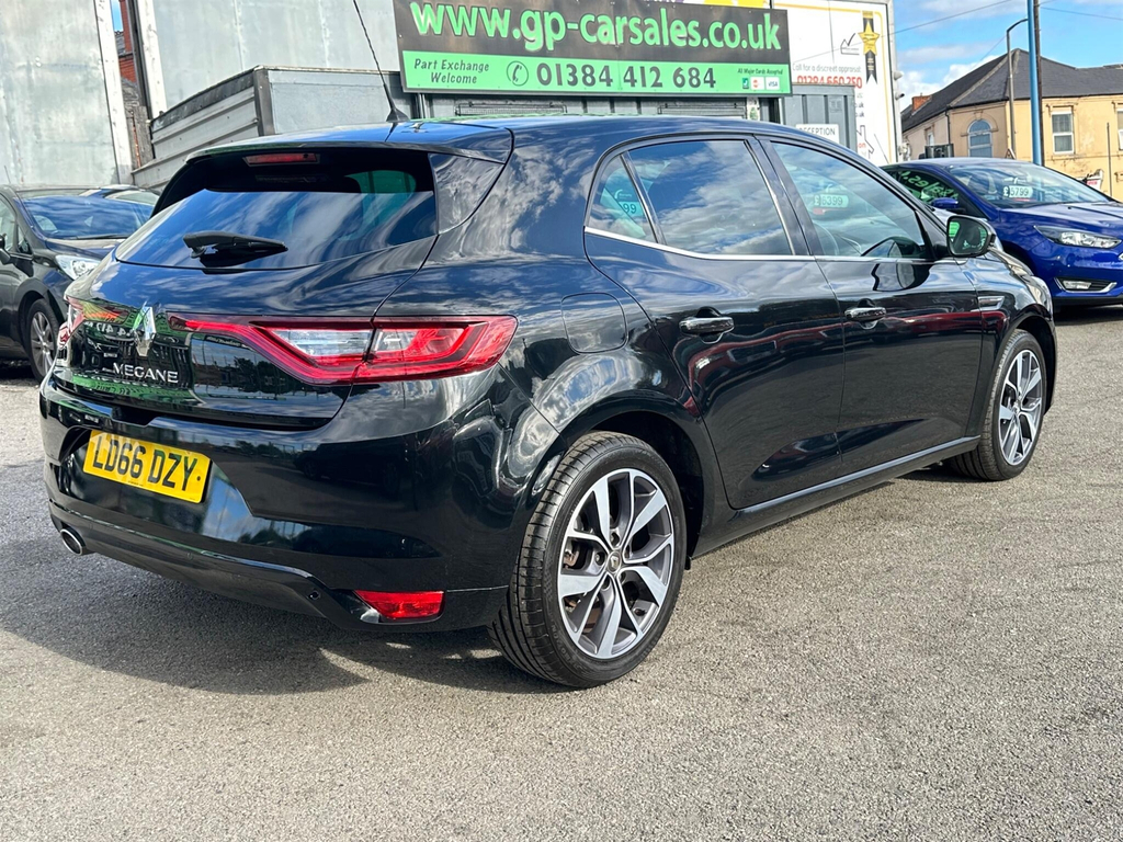 Renault Megane 1.6 Dci Dynamique S Nav Hatchback Manua Black #8