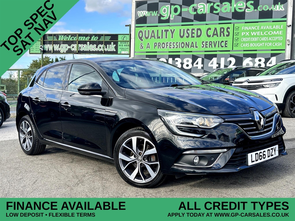 Renault Megane 1.5 Dci Dynamique S Nav Euro 6 Ss Black