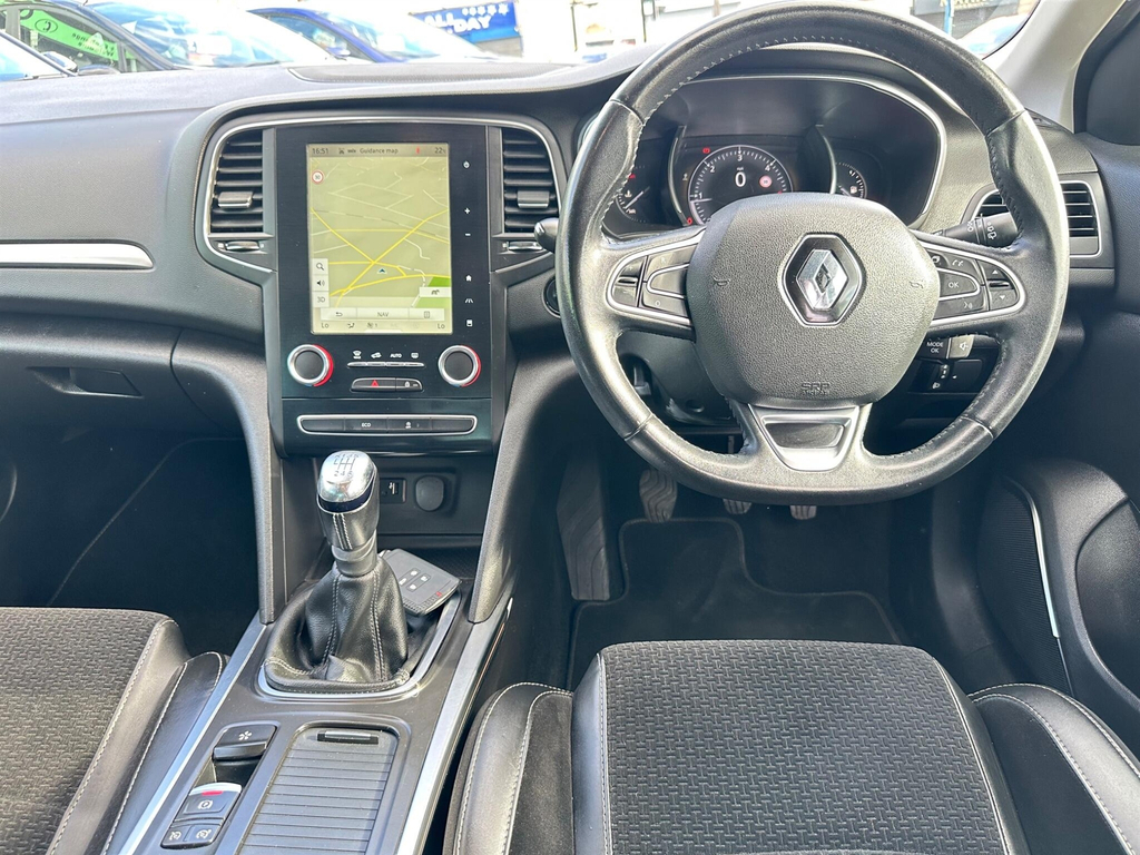 Renault Megane 1.6 Dci Dynamique S Nav Hatchback Manua Black #12