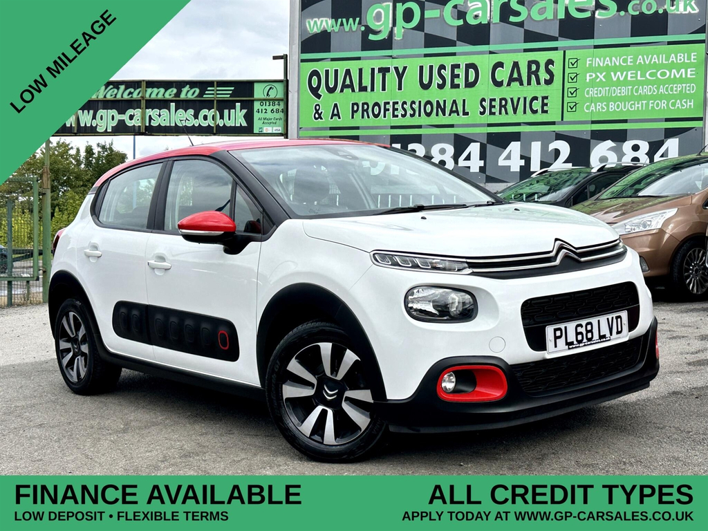 Citroen C3 1.2 Puretech Feel Euro 6 White