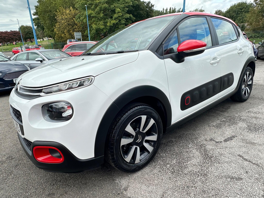 Citroen C3 1.2 Puretech Feel Euro 6 White #3