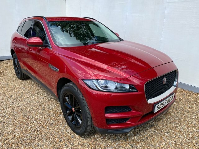 Jaguar F-Pace 2.0 Prestige Awd Red