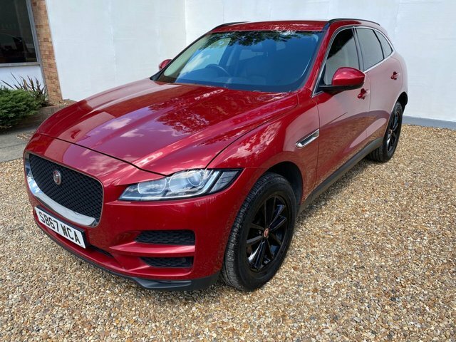 Jaguar F-Pace 2.0 Prestige Awd Red #2