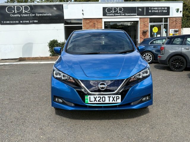 Nissan Leaf 40Kwh Tekna Hatchback 150 Ps Blue #4