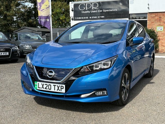 Nissan Leaf 40Kwh Tekna Hatchback 150 Ps Blue #2