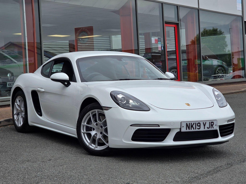 Porsche 718 Cayman 2.0T Pdk Euro 6 Ss White #3