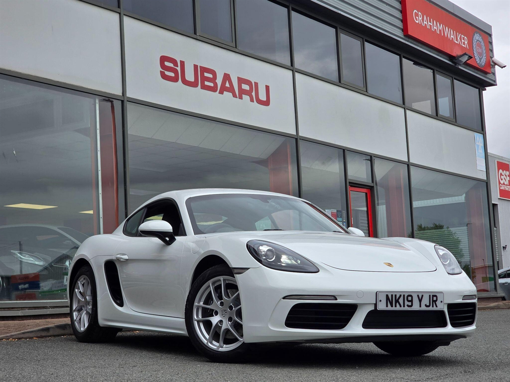 Porsche 718 Cayman 2.0T Pdk Euro 6 Ss White